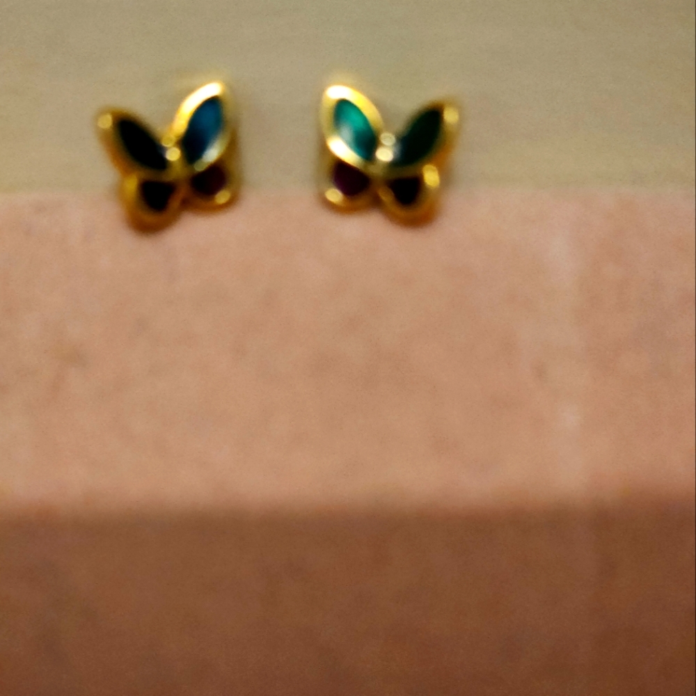 Butterfly earrings
